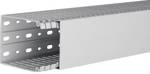 Cable trunking made of PC/ABS halogen-free HA7 100x80mm light gray