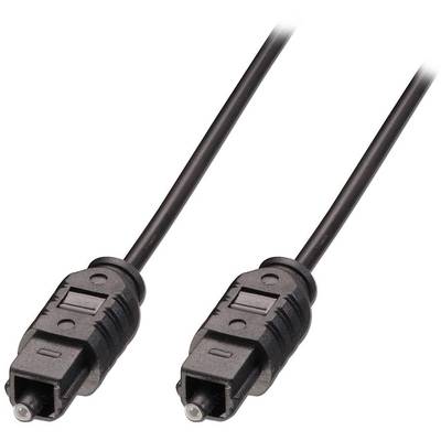 LINDY Toslink Digital Audio Cable [1x Toslink plug (ODT) - 1x Toslink plug (ODT)] 0.50 m Black 