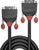 LINDY DVI Cable DVI-D 24+1-pin plug, DVI-D 24+1-pin plug 1.00 m Black 36251 DVI cable