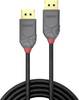 LINDY DisplayPort Cable DisplayPort plug, DisplayPort plug 0.50 m Black 36480 8K UHD DisplayPort cable