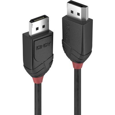LINDY DisplayPort Cable DisplayPort plug, DisplayPort plug 1.00 m Black 36491  DisplayPort cable