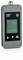 Hand thermometer with a screen and three buttons underneath. At the top it says 'Chef's probe'. Connection technology at the top.