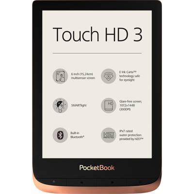 PocketBook Touch HD 3 eBook reader 15.2 cm (6 inch) Copper, Black