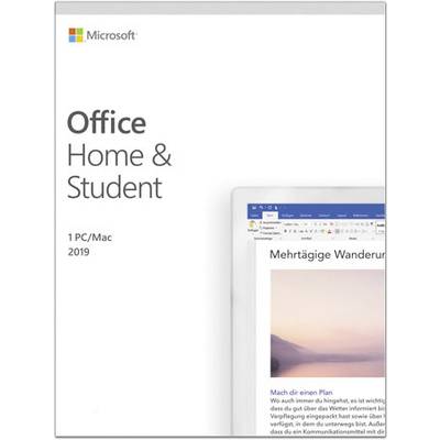 Microsoft Office Home & Student 2019 Full version, 1 license Windows, Mac OS Office package