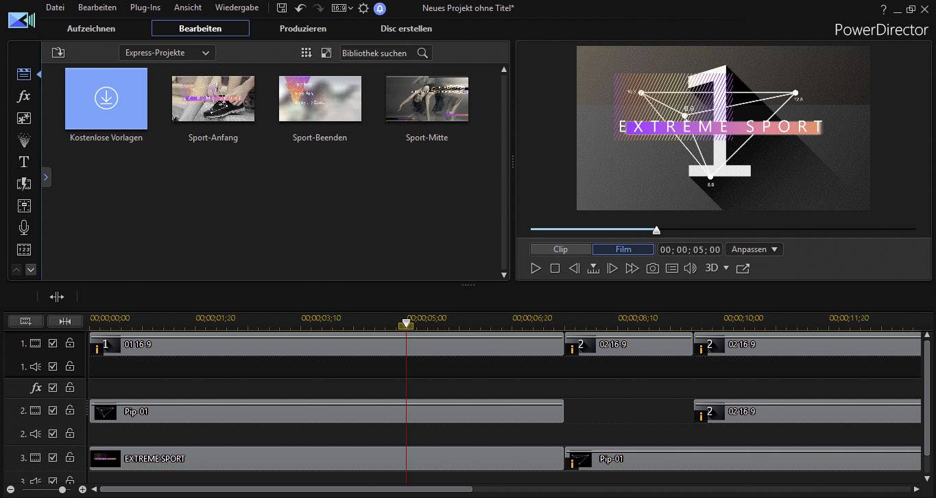 Cyberlink PowerDirector 18 Ultimate Full version, 1 licence Windows Video editor-9