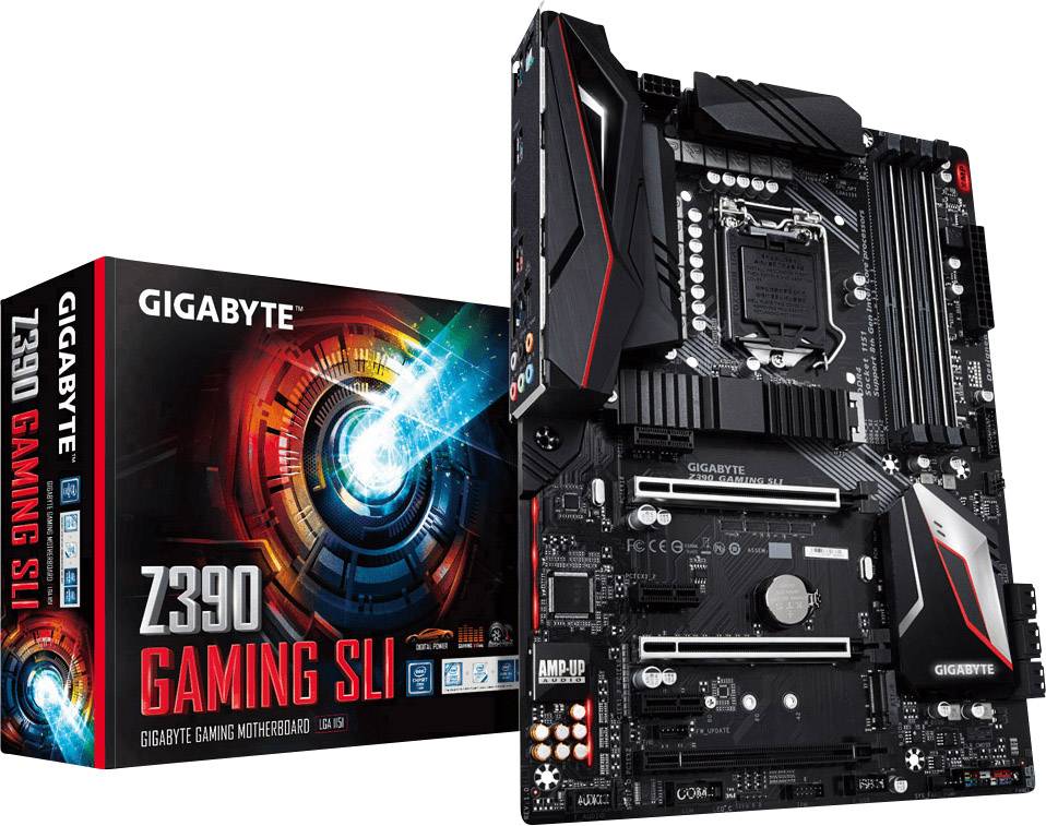 Gigabyte Z390 GAMING SLI Motherboard PC base Intel® 1151v2 Form factor ATX Motherboard chipset Intel® Z390