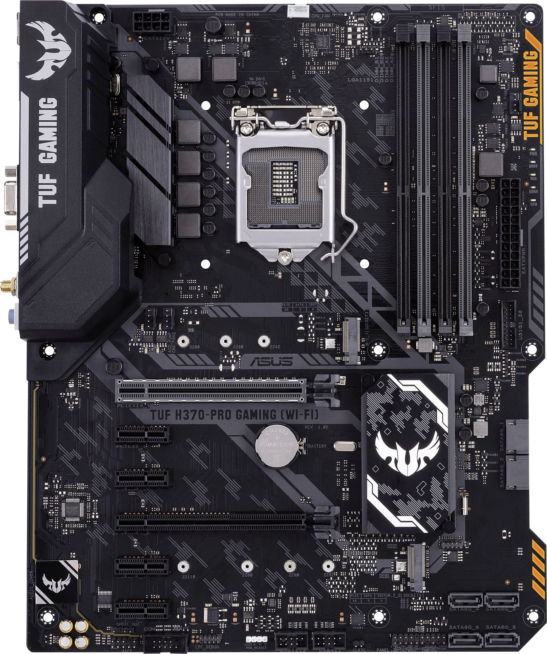 Asus TUF H370-PRO GAMING (WI-FI) Motherboard PC base Intel® 1151v2