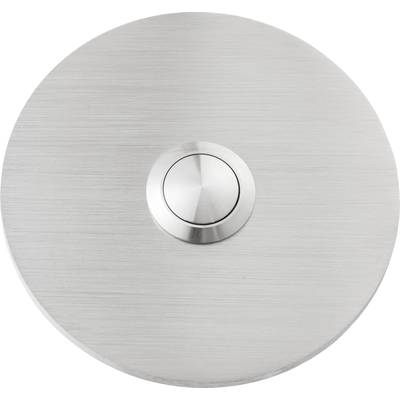 Heidemann 70545 Bell button  1x Stainless steel 48 V AC/2 A
