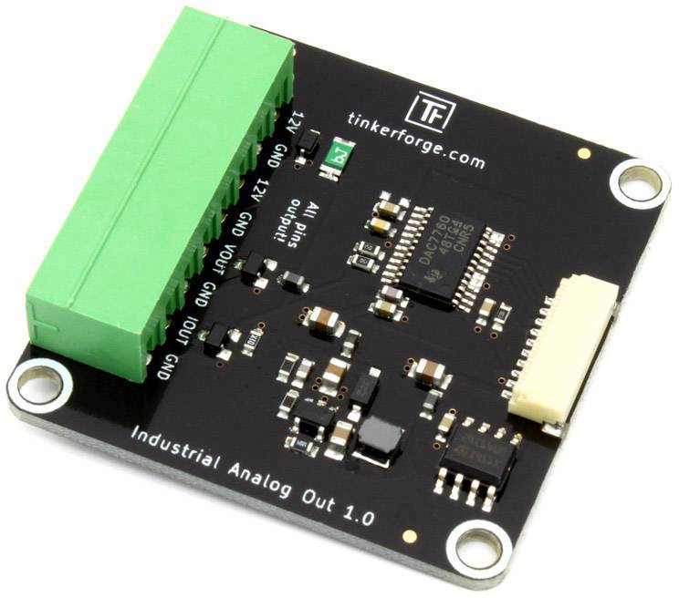 TinkerForge Industrial Analog Out Bricklet TinkerForge Suitable for (single board PCs) TinkerForge 1 pc(s)-1