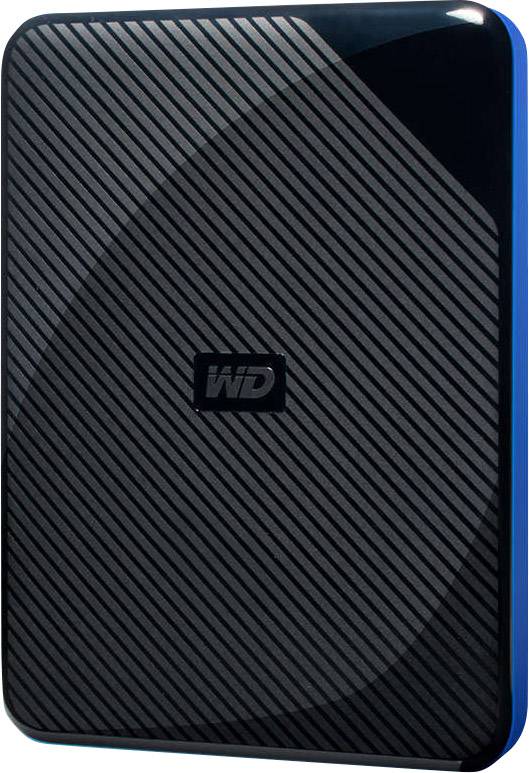 WD Gaming Drive Works With Playstation 4 4 TB 2.5 external hard drive USB 3.0 Black, Blue WDBM1M0040BBK-WESN
