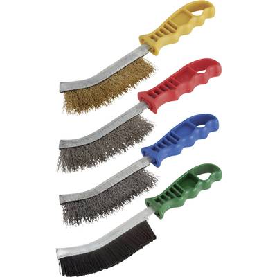 Wolfcraft  Wire brush Stainless steel 265 mm 1-piece 1 pc(s)