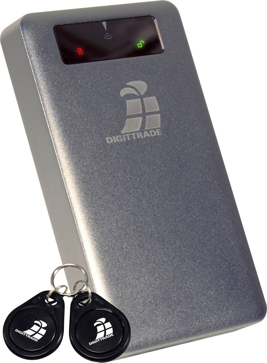 Digittrade RS256 4 TB 2.5 external RFID Security hard drive USB 3.0 Silver DG-RS256-4000