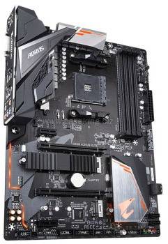 Gigabyte B450 AORUS ELITE Mainboard Motherboard PC base AMD AM4 Form factor (details) ATX Motherboard chipset AMD® B450-0