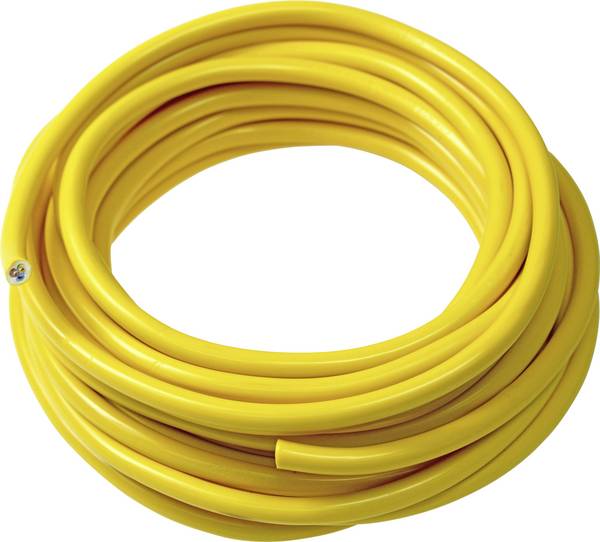 AS Schwabe 10057 Cable AT-N07V3V3-F 3 x 1.5 mm² Yellow 50 m