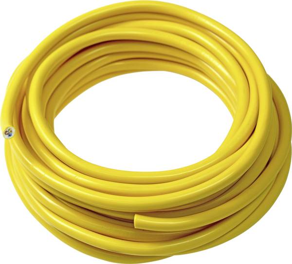 AS Schwabe 10058 Connection cable AT-N07V3V3-F 3 x 2.5 mm² Yellow 50 m