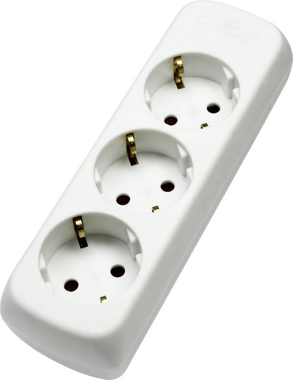 AS Schwabe 11731 Power strip White 1 pc(s)