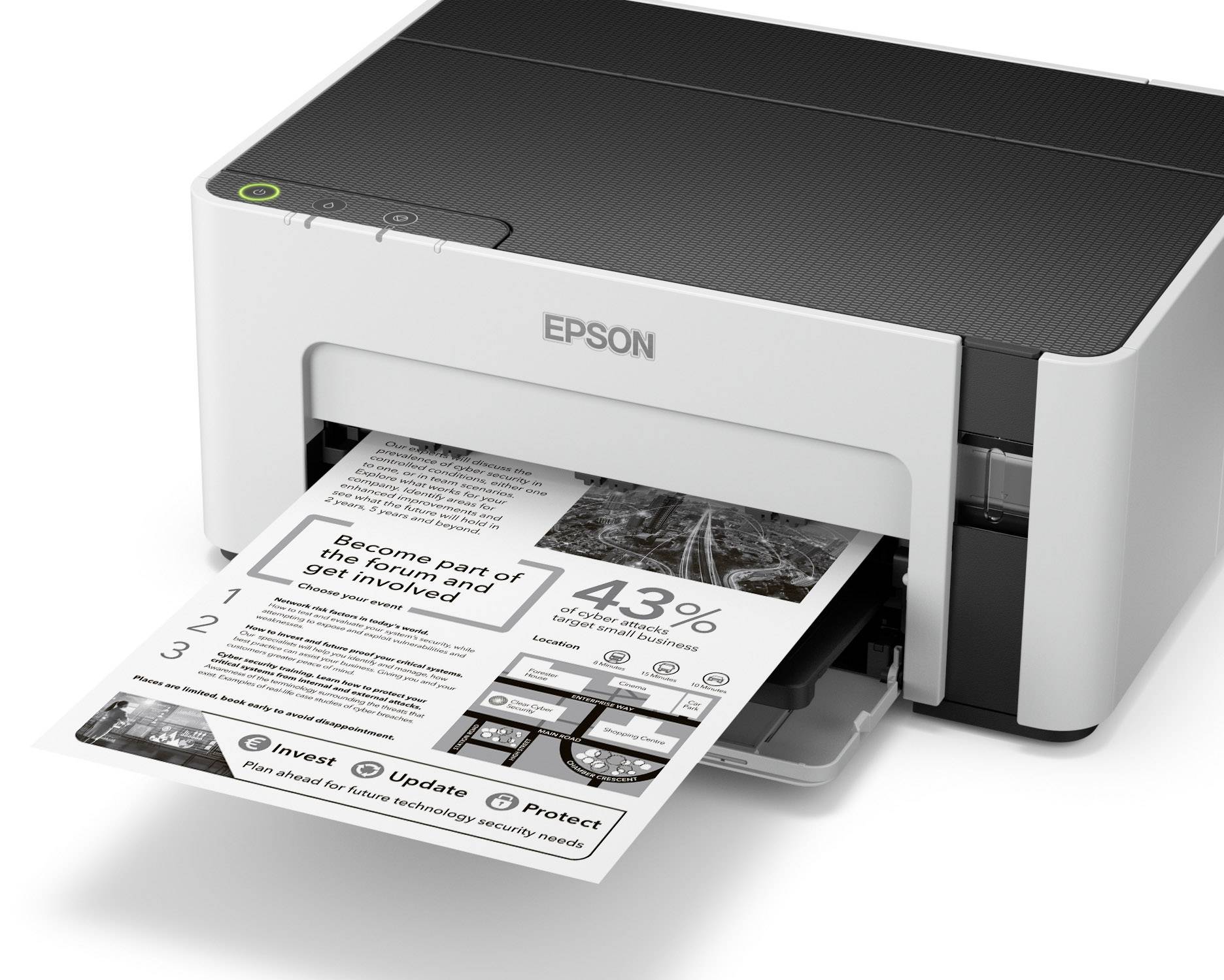 Epson EcoTank ET-M1100 Mono inkjet printer A4 Ink tank system | Conrad.com