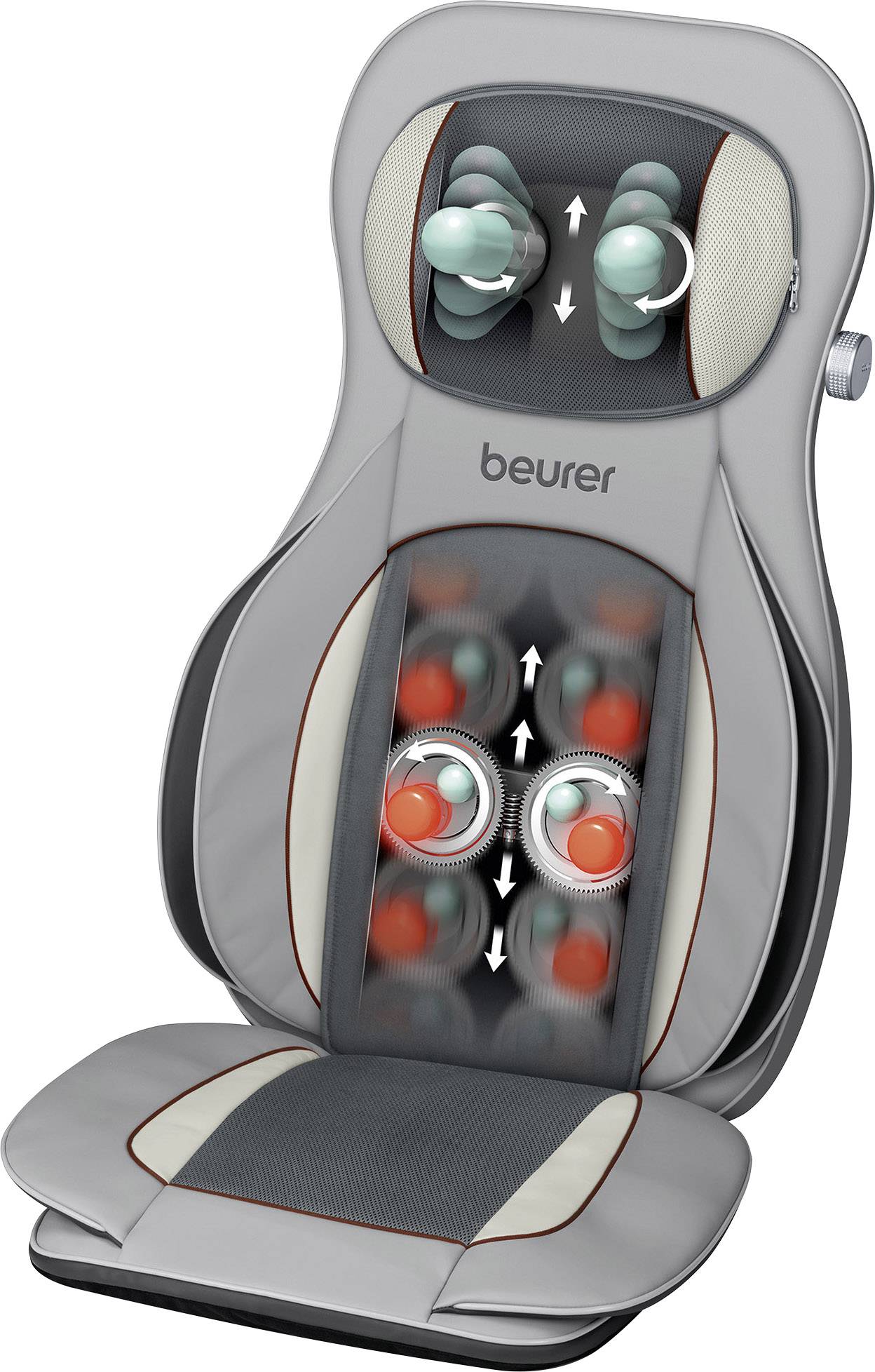 Vet verdund Oraal Beurer MG 320 Massage cushion 35 W Anthracite | Conrad.com