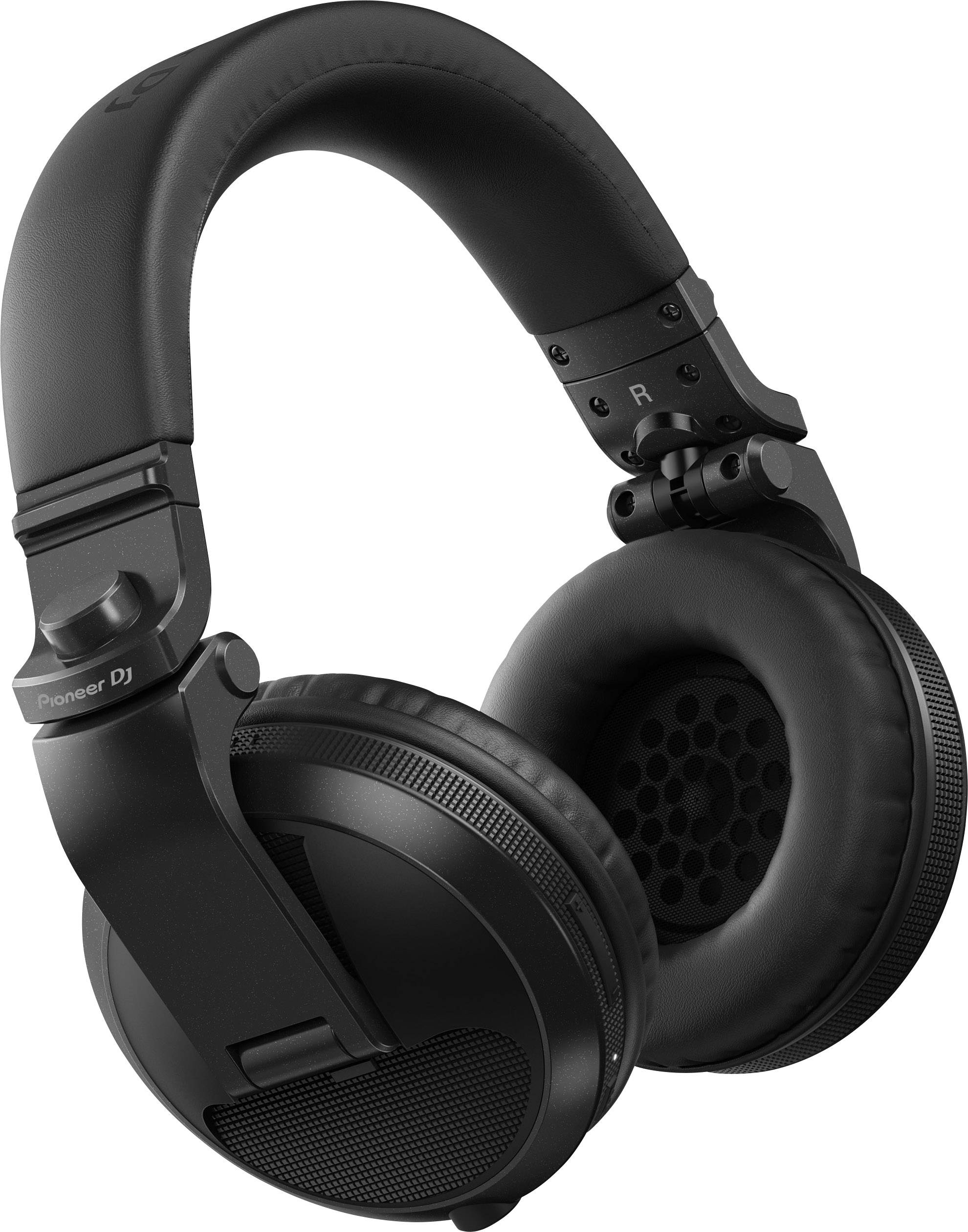 Pioneer DJ HDJ-X5BT Over-ear headphones Bluetooth® (1075101), Corded (1075100) Black Foldable, Headset, Battery indicato-1