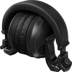 Pioneer DJ HDJ-X5BT DJ Over-ear headphones Bluetooth® (1075101), Corded (1075100) Black Foldable, Headset, Battery indicator