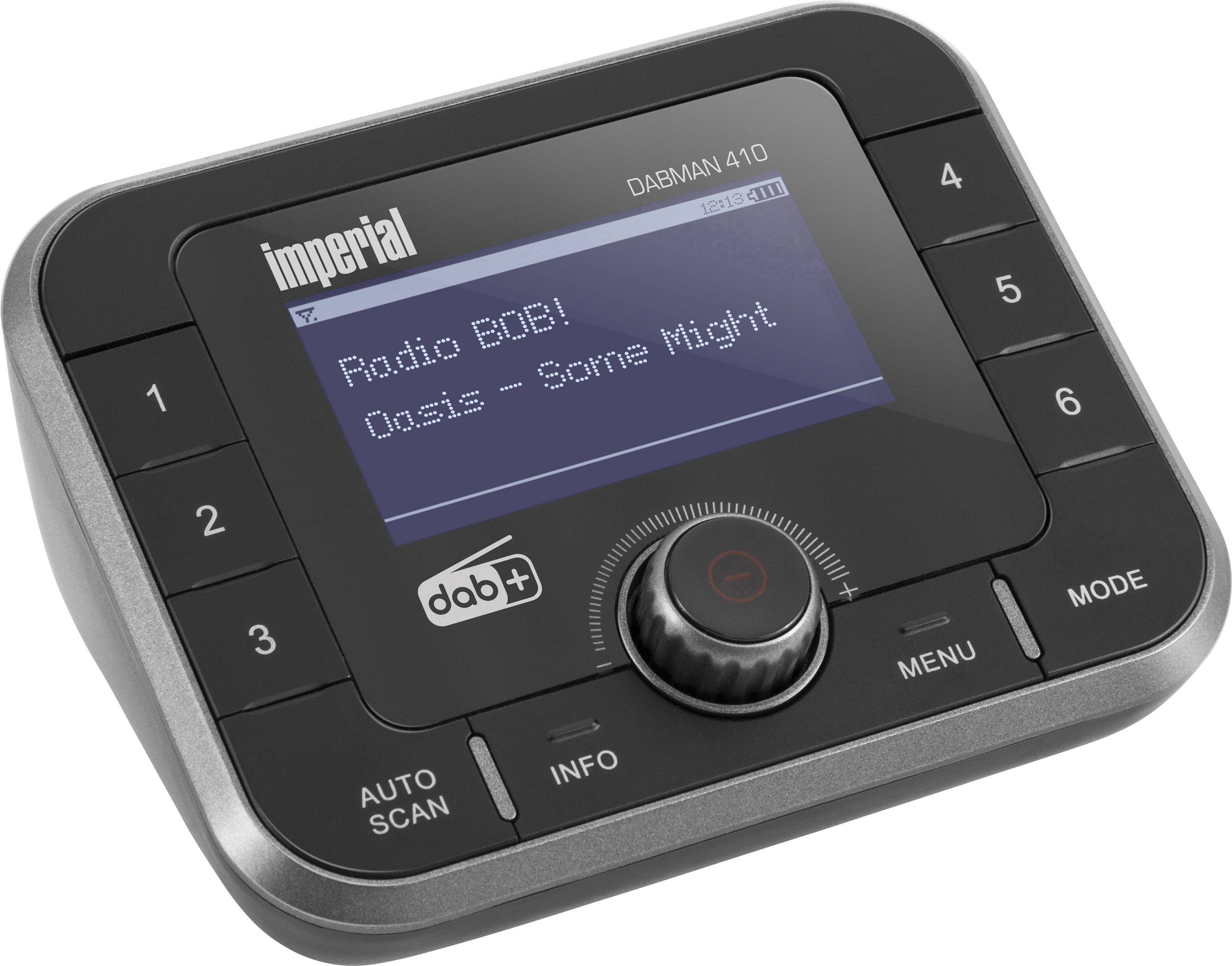 FM-Transmitter schwarz DAB+/DAB Imperial DABMAN 60 plus Digitalradio für Auto inkl 