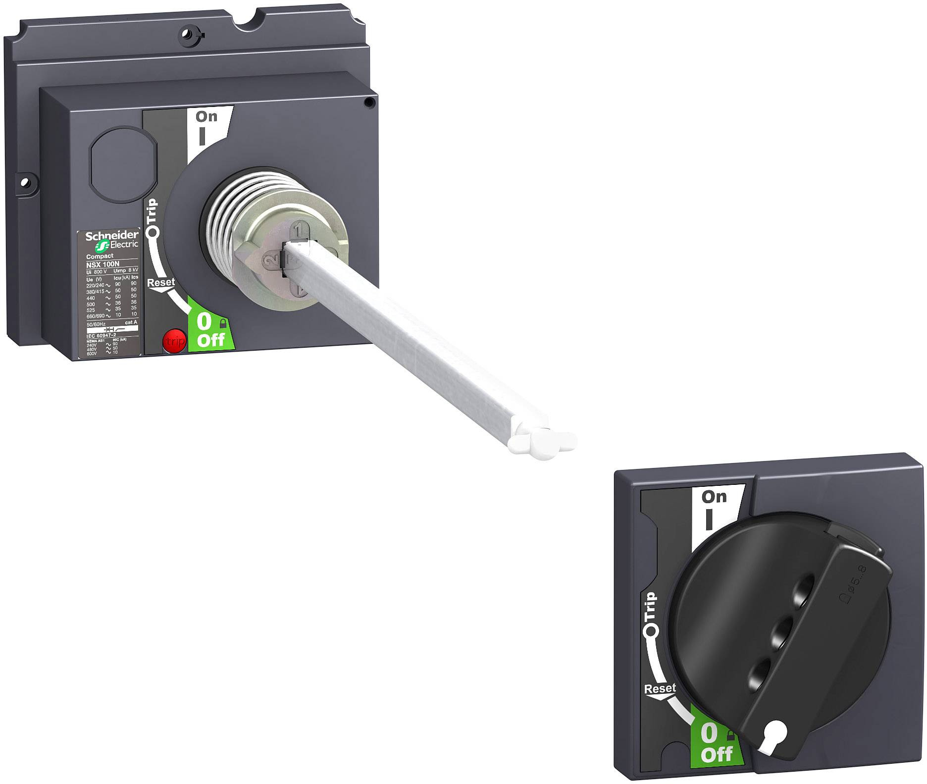 Schneider Electric 29338 Rotary mechanism Black 1 pc(s)