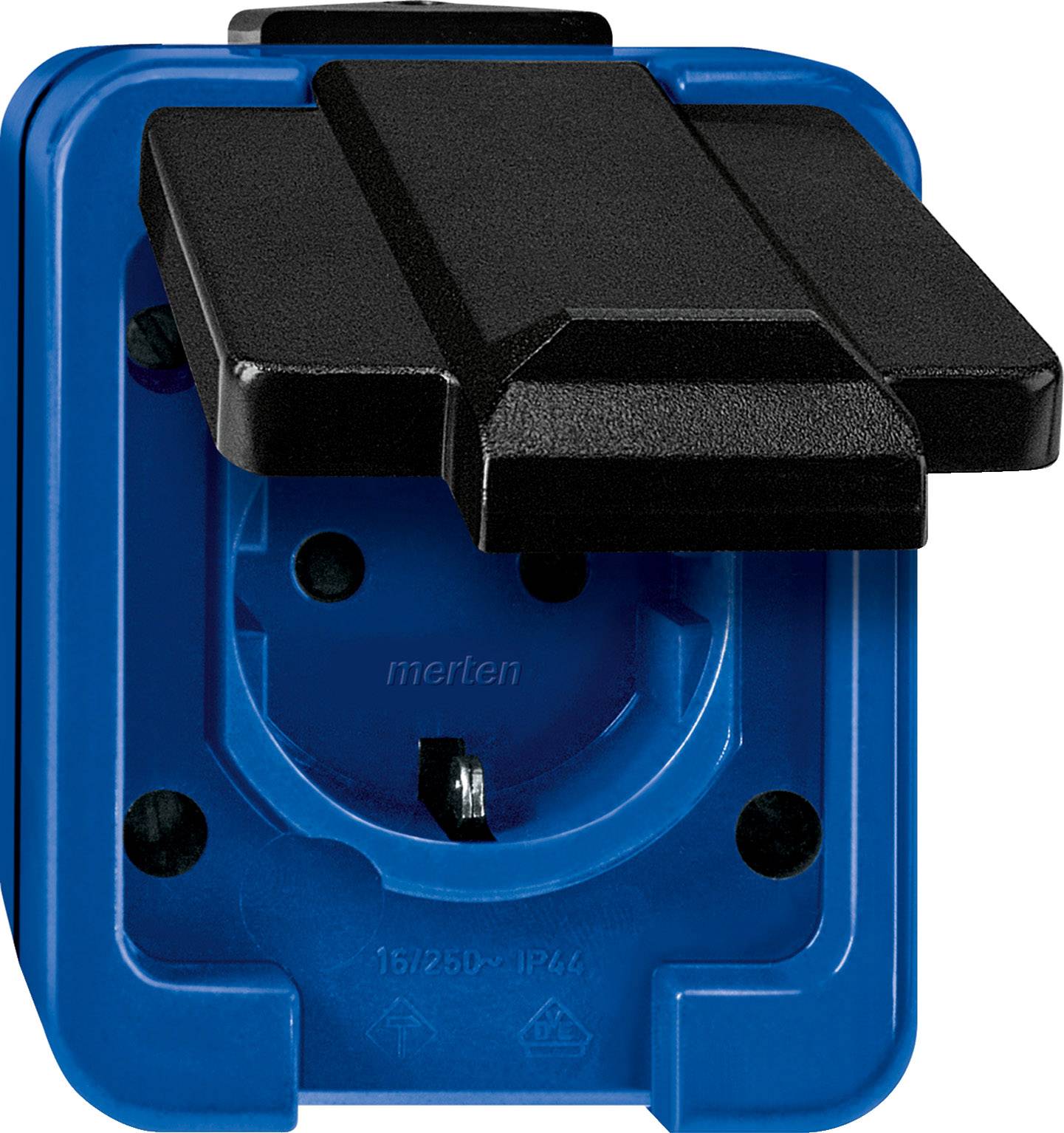 Image of Merten Complete PG socket Blue 279075 1 pc(s)
