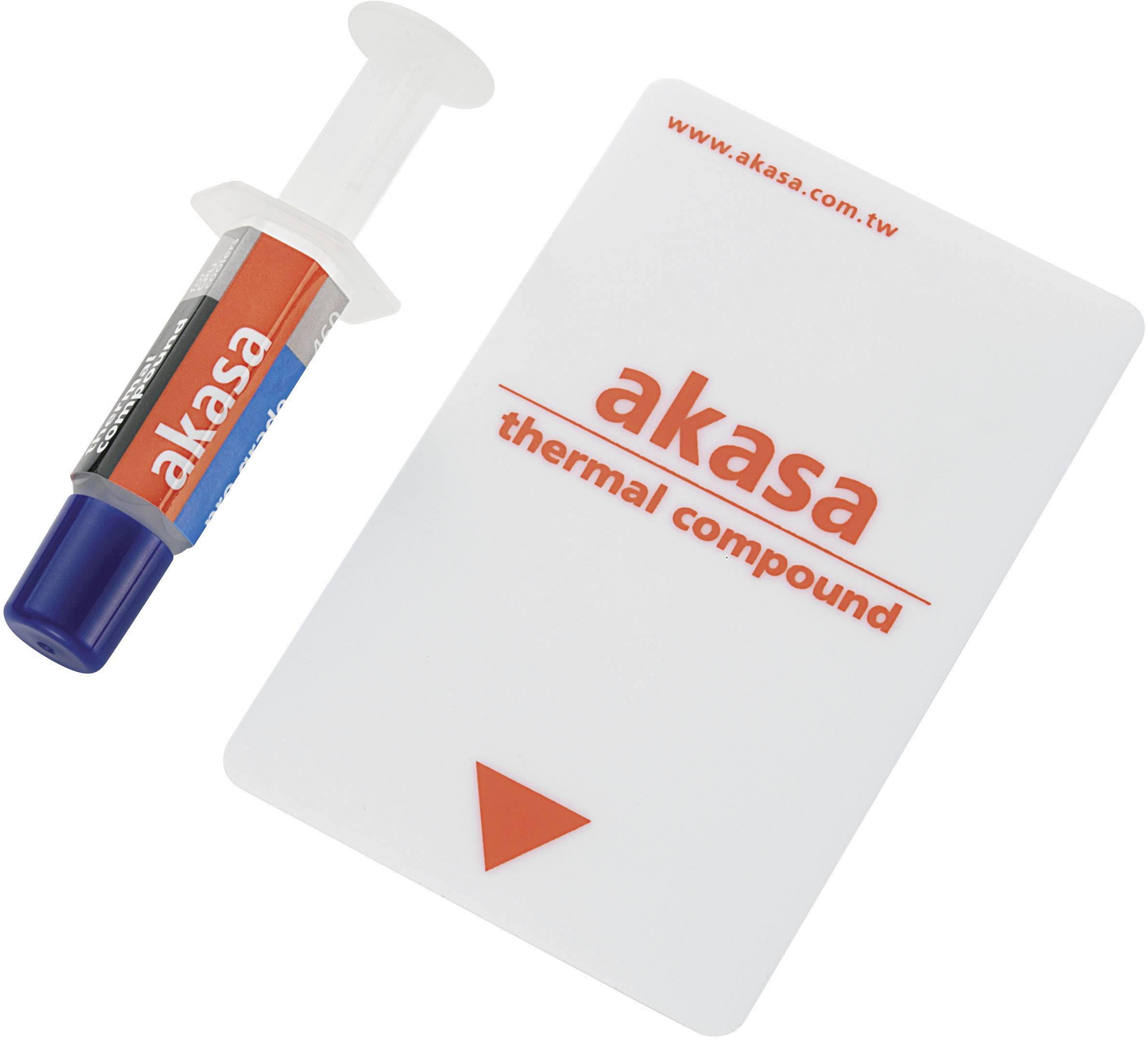 Akasa AK-460 Thermally conductive paste 3.3 W/mK 3.5 g Max. temperature: 200 °C