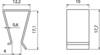 Fischer Elektronik Transistor bracket Suitable for: TO 220 (L x W x H) 17.7 x 10 x 12.2 mm