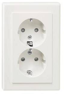Merten 2x Insert PG socket White MEG2425-1444 1 pc(s)