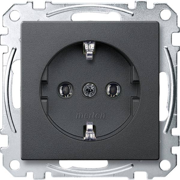 Merten   Socket System M Anthracite MEG2301-0414 1 pc(s)