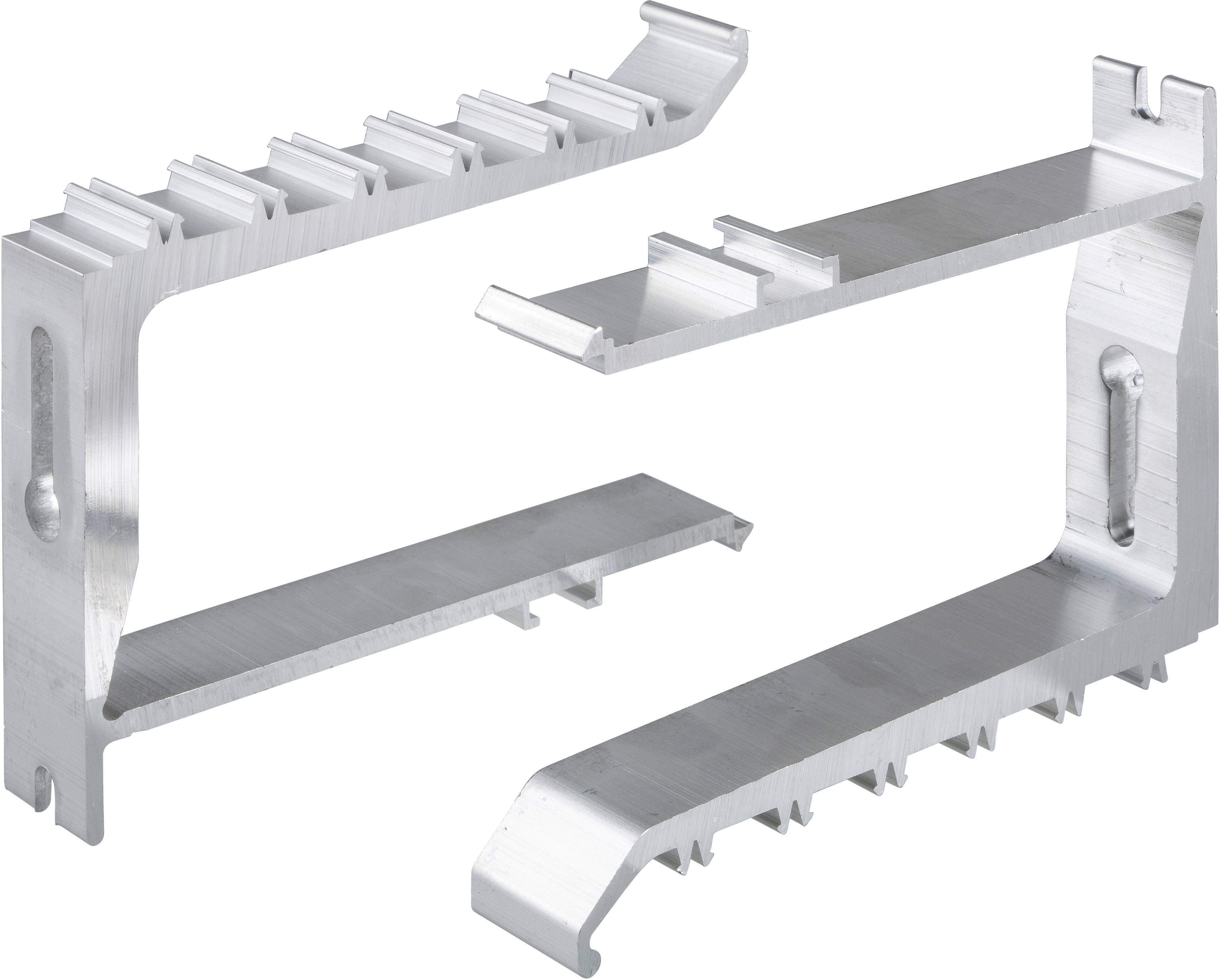 Schneider Electric 5583018 Trunking Fixed console (L x W x H) 64 x 28 x 130 mm 1 pc(s) Aluminium