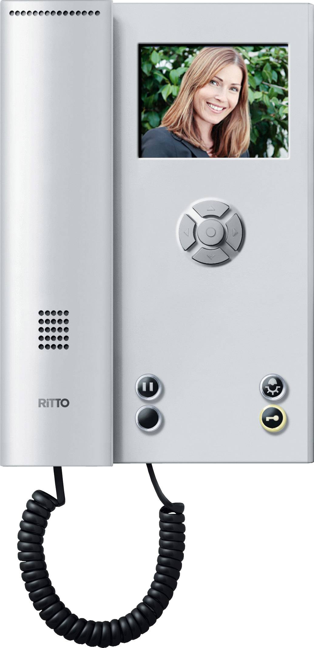 Ritto by Schneider RGE1786520 Video door intercom Silver