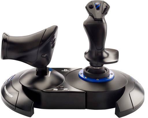 Pardon snijden schudden Thrustmaster T.Flight Hotas 4 Flight sim joystick USB PlayStation 4, PC  Black, Blue | Conrad.com