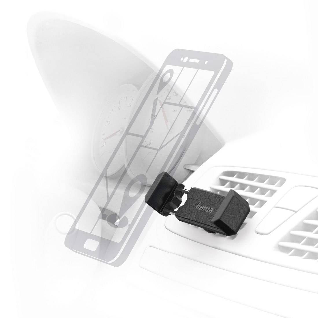 Universal smartphone holder, devices with a width of 5.5 - 8.5 cm