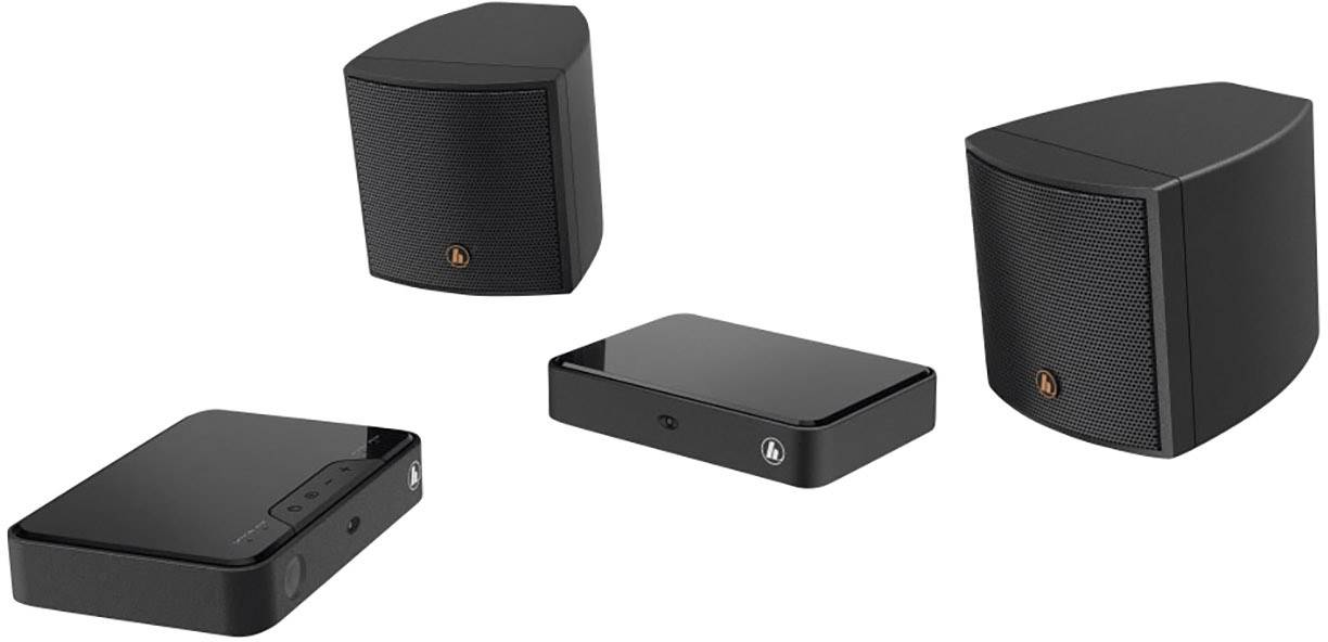 Hama RS100 2.0 Surround system Black Wall brackets