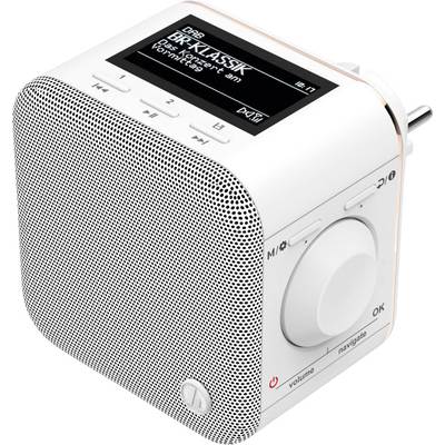 Image of Hama Flush-mount radio DAB+ AUX, Bluetooth White