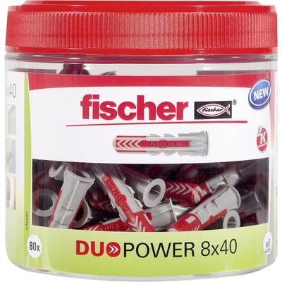 Fischer DUOPOWER 8x40 Duopower plug 40 mm 8 mm 535982 80 pc(s)