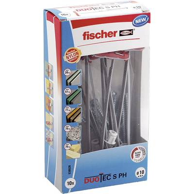 Fischer DUOTEC 10 S PH LD Duopower plug 50 mm 10 mm 539026 10 pc(s)