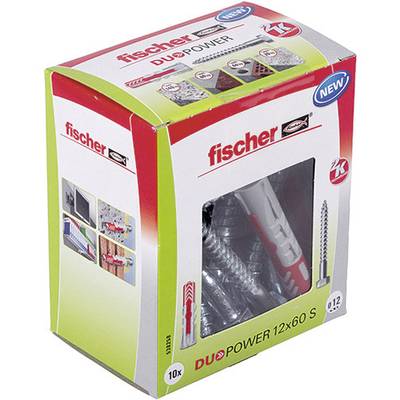 Fischer DUOPOWER 12x60 S LD Duopower plug 60 mm 12 mm 538258 10 pc(s)