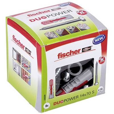 Fischer DUOPOWER 14x70 S LD Duopower plug 70 mm 14 mm 538259 10 pc(s)
