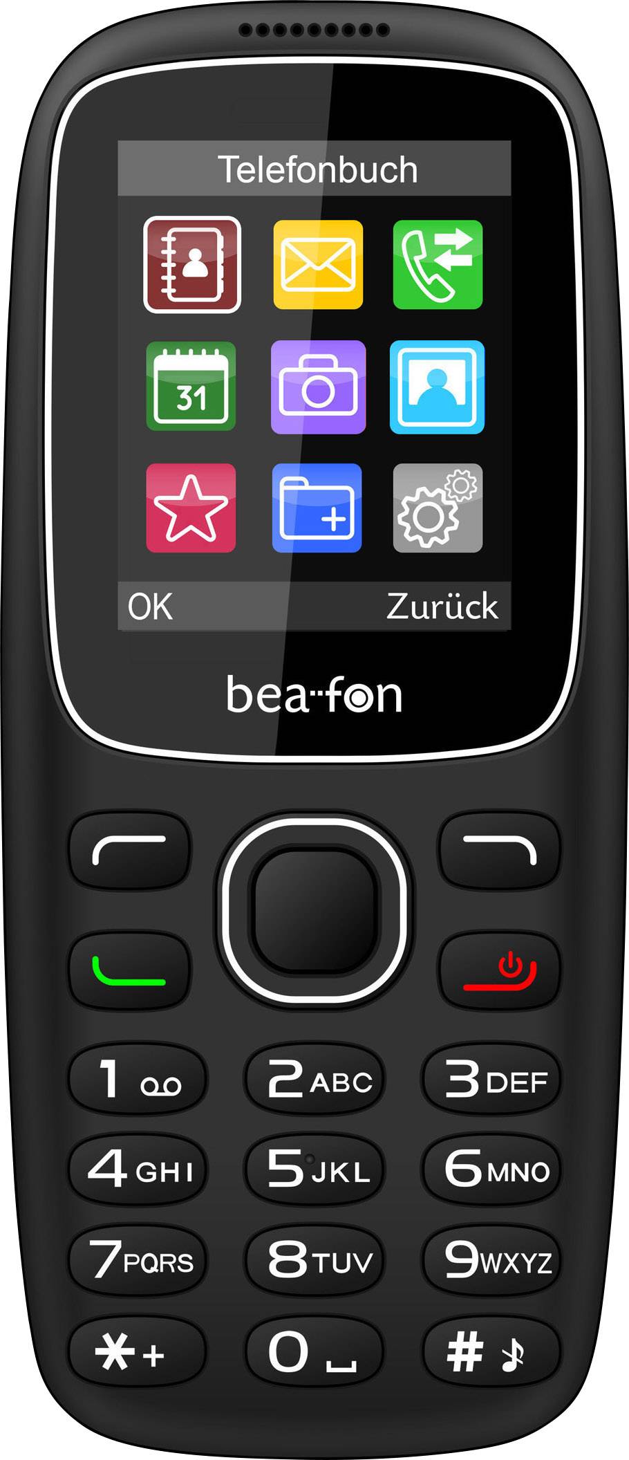 Beafon C65 Mobile Phone Black Conrad Com