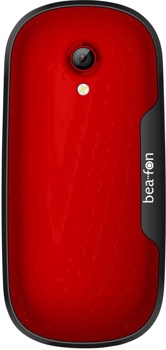 beafon C220 Flip top mobile phone Red-1