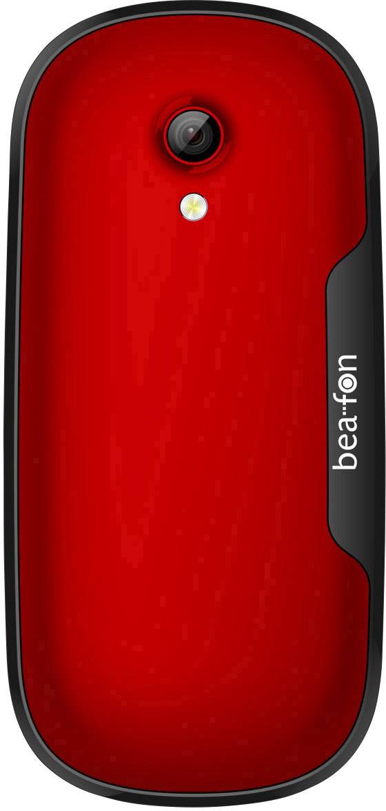 beafon C220 Flip top mobile phone Red-3