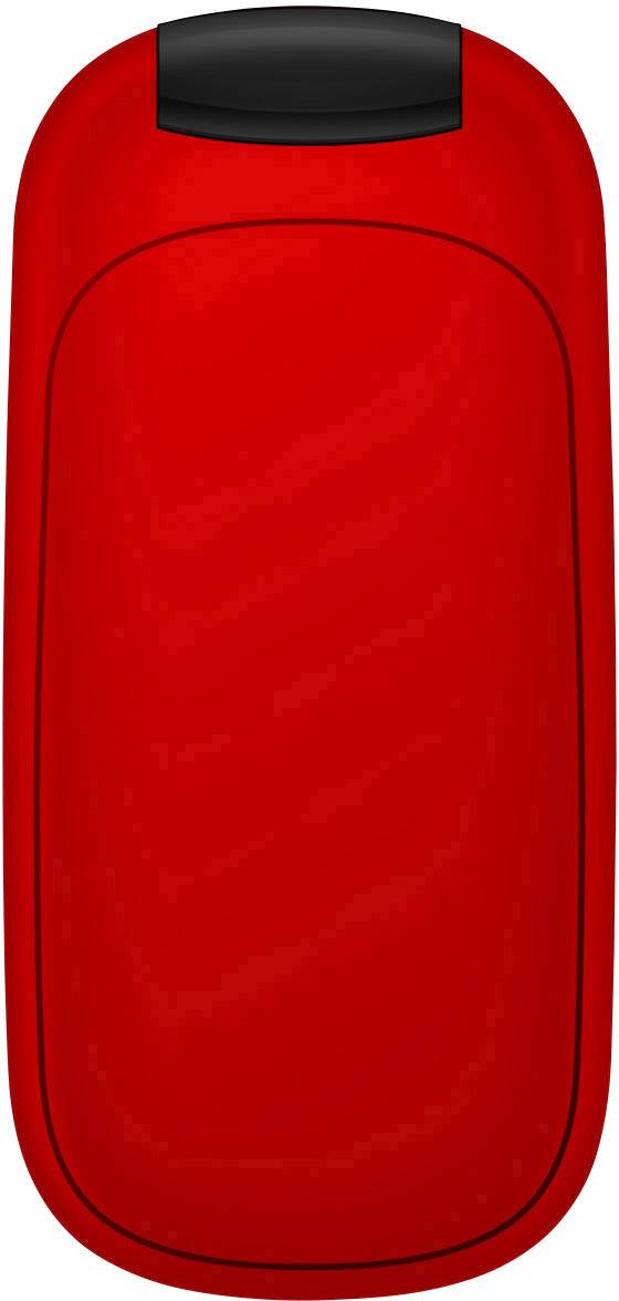beafon C220 Flip top mobile phone Red-4