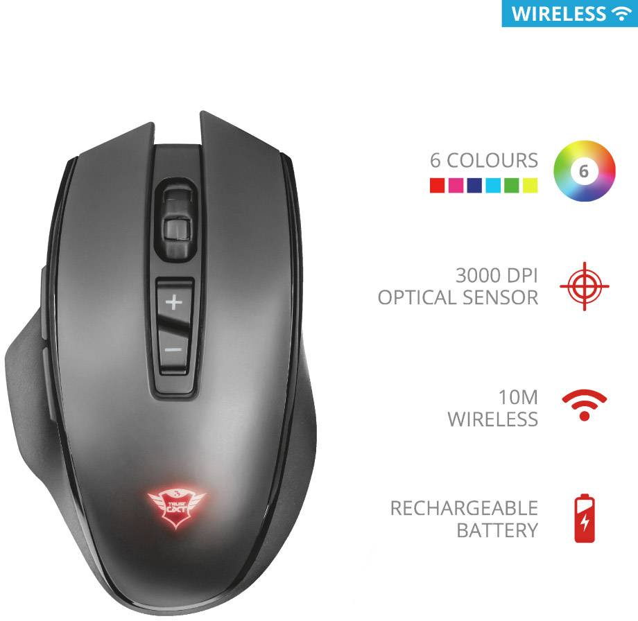 gxt 140 manx rechargeable wireless mouse