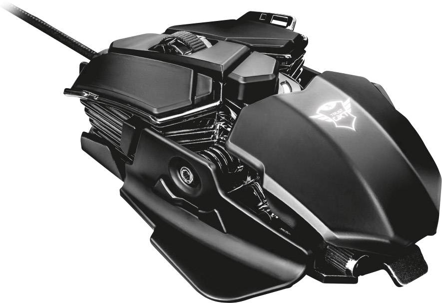 Trust GXT138 X-Ray Illuminated Gaming mouse USB Optical Black 10 Buttons 4000 dpi Backlit-2
