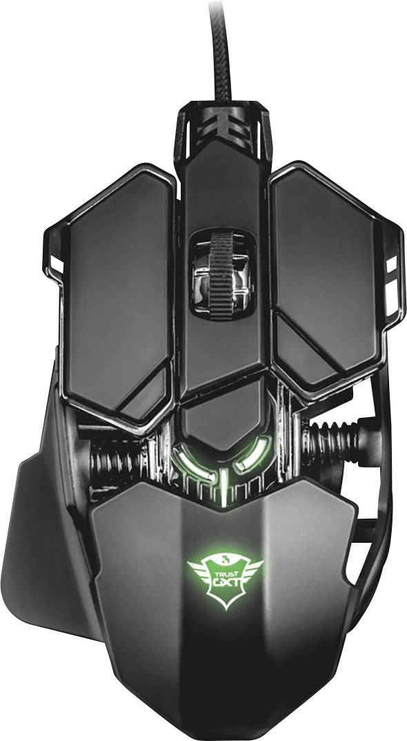 Trust GXT138 X-Ray Illuminated Gaming mouse USB Optical Black 10 Buttons 4000 dpi Backlit-4