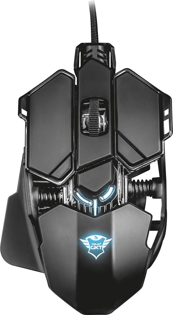 Trust GXT138 X-Ray Illuminated Gaming mouse USB Optical Black 10 Buttons 4000 dpi Backlit-5