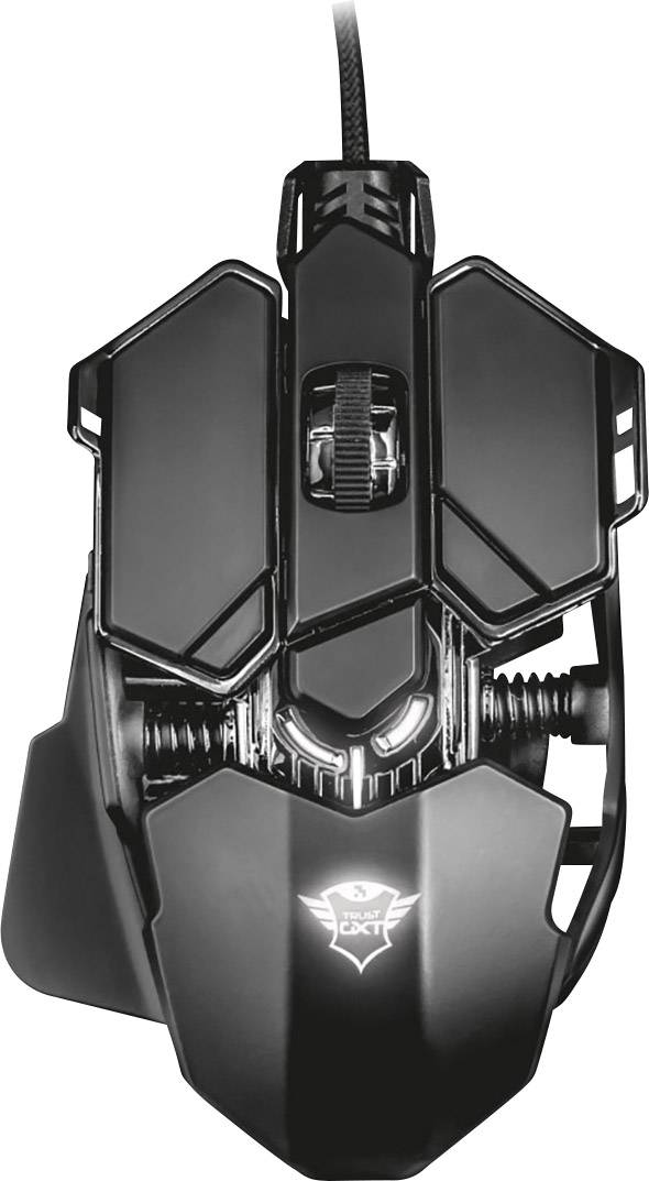 Trust GXT138 X-Ray Illuminated Gaming mouse USB Optical Black 10 Buttons 4000 dpi Backlit-6